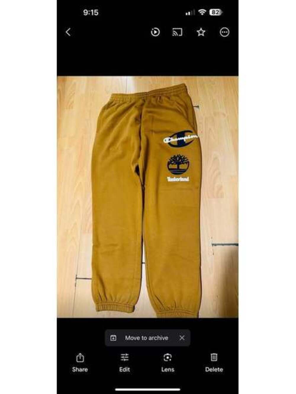 Champion x Timberland Sweatpants
Mens Size Large Brand New w/o Tag $70